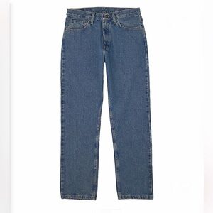 Magellan Outdoors Mens Relaxed Fit Straight Leg Denim Jeans 40x32”